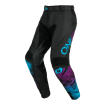 Pantalon Moto Cross MAYHEM SCARZ Oneal Noir / Bleu