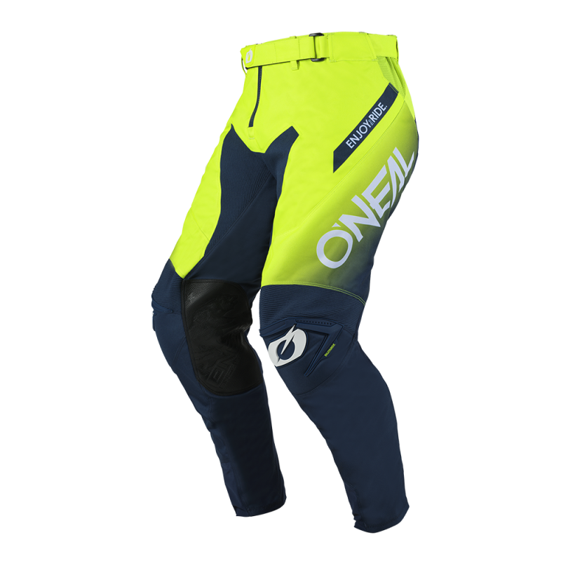 Pantalon Moto Cross MAYHEM HEXX Oneal Bleu / Jaune Fluo