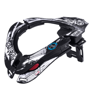 Protection cervicales Moto Cross TRON SHOCKER Oneal Noir / Blanc