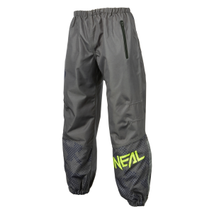 Pantalon de Pluie Moto SHORE Oneal Gris / Jaune Fluo