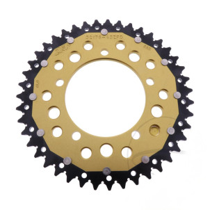 Couronne Bi Matière 43 dents PAS 520 OR ZF Sprocket