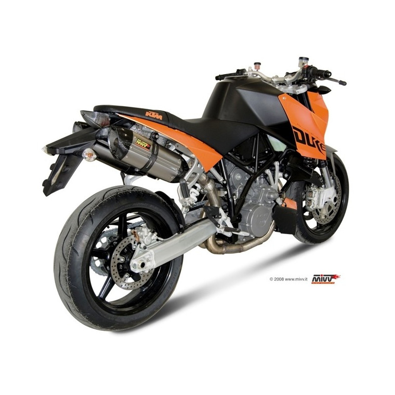 Echappement moto 990 Superduke 05+ Mivv Suono