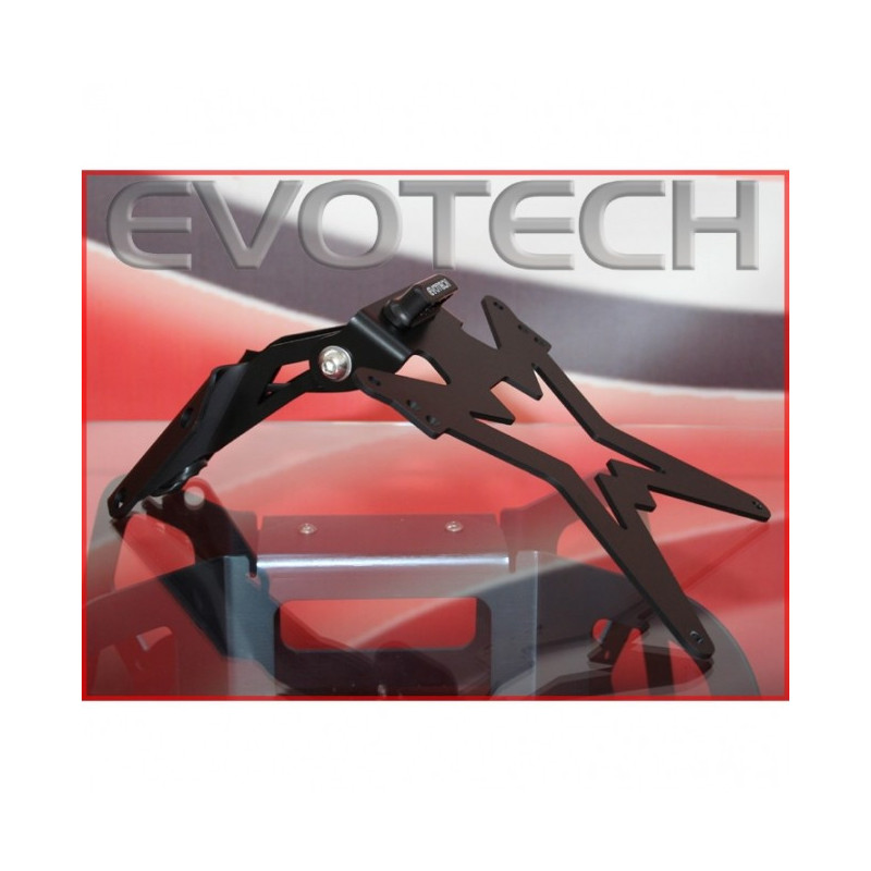 Support de plaque Hypermotard Evotech